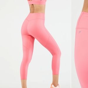 NWT Fabletics Leggings Anywhere High-Waisted Capri Sunset Large